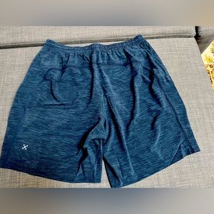 Lululemon blue XL lined athletic shorts